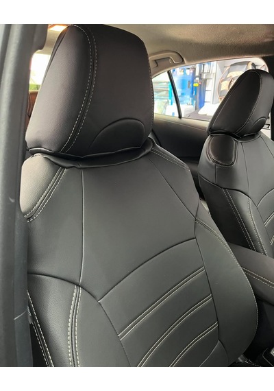Toyota Corolla Uyumlu Araca Özel Deri Oto Koltuk Kılıfı 158357