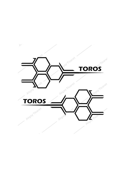 Toros Kapı Altı Sticker Renault Toros Sticker Renault Oto Sticker