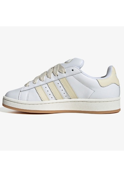 Adidas Campus 00s W Leather Unisex Sneaker Hakiki Deri Günlük Spor Ayakkabı Krem
