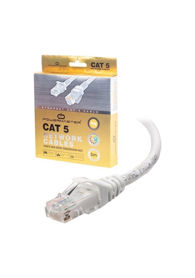 Powermaster Cat5 Ethernet / Internet Kablo 5 Metre