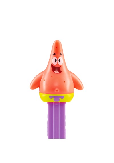 Pez Dispenser Spongebob Patrick Meyve Aromalı Şekerleme Makinesi Ve Şekerleme Yedekleri