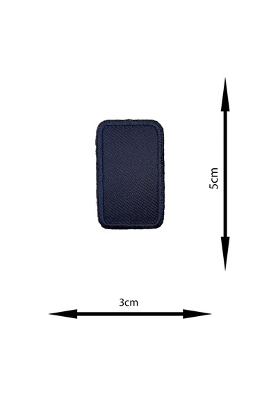 Ütü Ile Yapışan Arma - Patch - Küçük Delik Yama Set-5 Modeli Lacivert 3'lü Set - 327728039