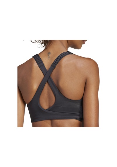 Iq3359-k Adidas Fastım L Hs Bra Kadın Büstiyer Siyah Iq3359-k