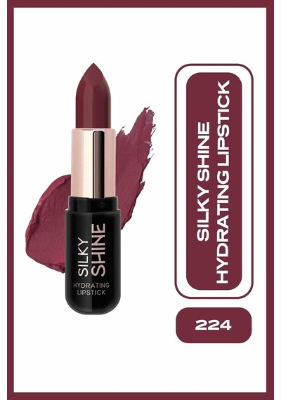 Silky Shine Hydrating Lipstick - Nemlendirici Ruj No:224 Çok Renkli