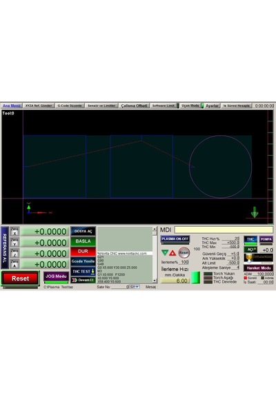 Cnc_Otomasyon Mach3 Kontrol Kartı (Plazma)