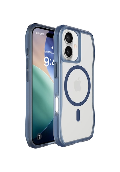 Buff Apple Uyumlu iPhone 17 Magsafe Octa Shield Kılıf Mavi