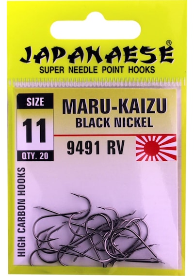Japanese 9491 Rv Maru Kaizu Black Nikel Iğne