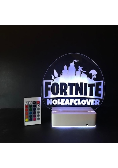 Sevgiliye Hediye Fortnite Masaüstü 3D Led Lamba