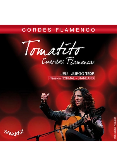 Savarez T50R Tomatito Normal Tension Flamenco Gitar Teli