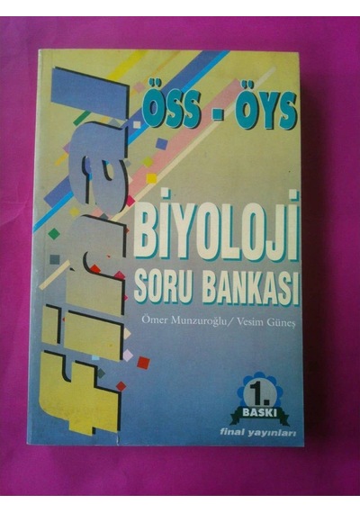 Biyoloji Soru Bankas Öss-Öys 1998 Yılı Basım