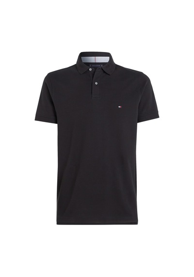 Tommy Hilfiger Polo Yaka Siyah Erkek T-shirt Bds