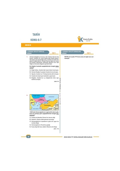 2026 YKS-AYT Sosyal Bilimler 2 Kara Kutu ÖSYM Çıkmış Soru Konu Konu Son 8 Yıl Video/PDF Çözümlü