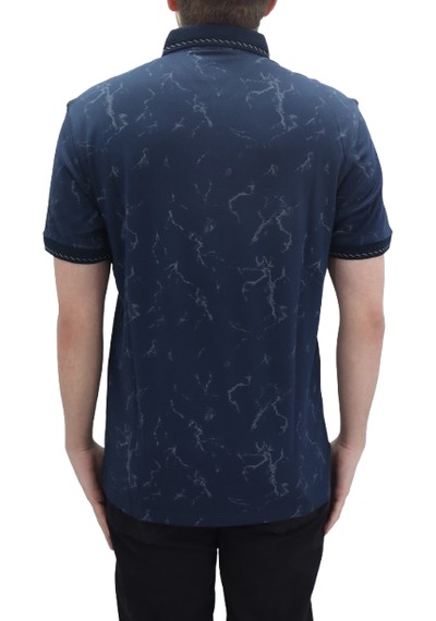 Santa Dmctekstil Erkek Kavis-113 Desenli Spor Kesim Rahat Kalıp Cepsiz Polo Yaka T-shirt Lacivert Santa Dmctekstil Erkek Kavis-113 Desenli Spor Kesim Rahat Kalıp Cepsiz Polo Yaka T-shirt Lacivert