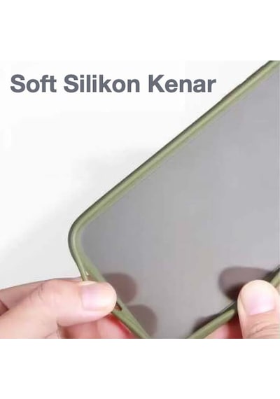 Xiaomi Mi 10T - Mi 10T Pro Kamera Korumali Premium Silikon Kilif 294096568 - Renk / Lacivert