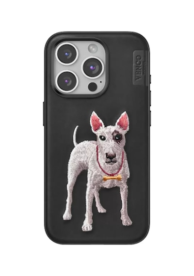 Apple iPhone  Uyumlu  14 Pro Max Perma Desenli Kapak - Siyah