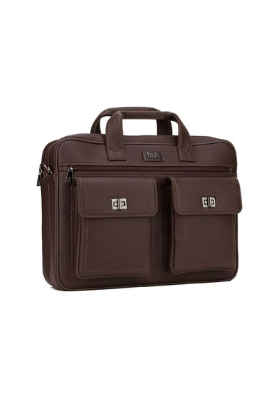 Bilik Deri Kahve Rölax Unisex Laptop & Evrak Çantası Crl V-40 Kahve Kahverengi
