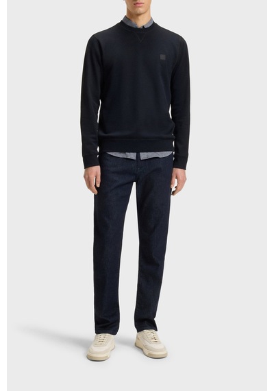 Boss Erkek Sweat 50509323 404 Lacivert Lacivert