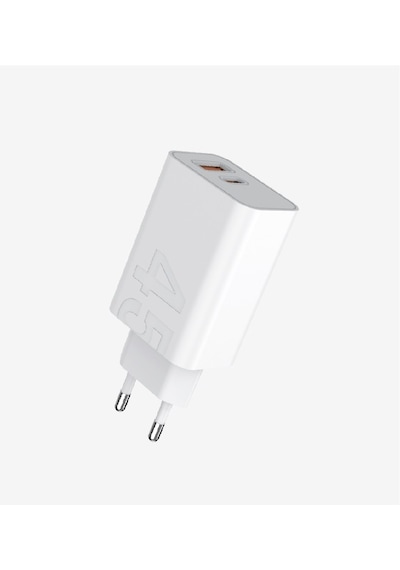 T462e Strong Eco 45w Pd Dual Port Hızlı Şarj Başlığı Beyaz