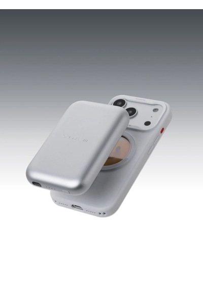 Xtrem Magsafe E-ınk Ekranlı Akıllı Telefon Kılıfı Apple Uyumlu iPhone 17 Pro Ve 18 Pro Uyumlu - Beyaz