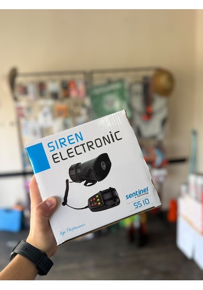 7 Modlu Mikrafonlu Siren 12 Volt