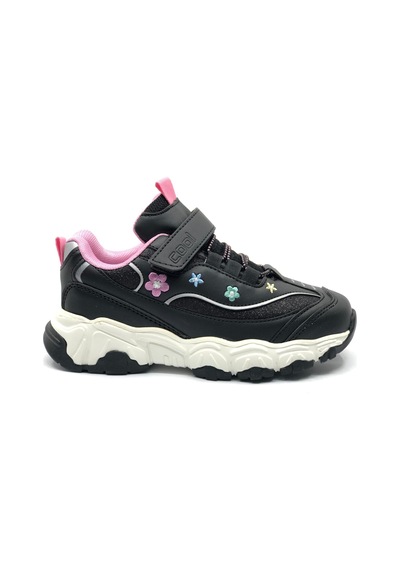 Cool Bella D-lites Sneaker Ortopedik Çocuk Spor Ayakkabı Siyah