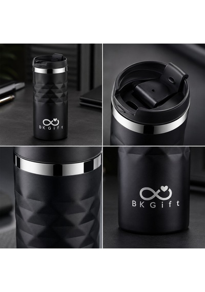 Bk Kurumsal Logonuza Özel 5 Adet 5340 Çelik Kupa 300 Ml Termos Özellikli Kurumsal Mug Beyaz