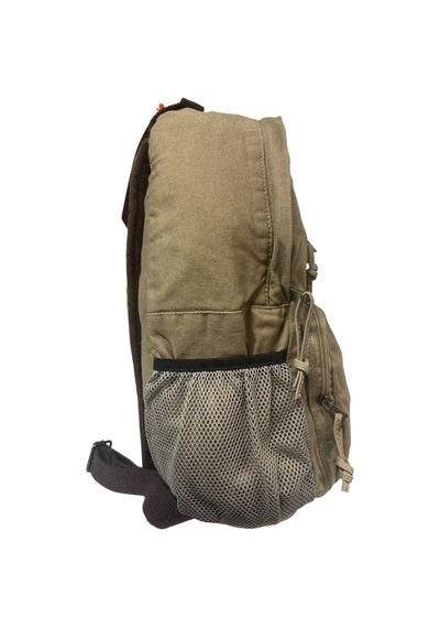 Old Cotton Cargo Kaliteli Tek Bölmeli Vintage Disayn Günlük Gezi Okul Sırt Çantası North Dakato Bag Brand 30x43cm Bej