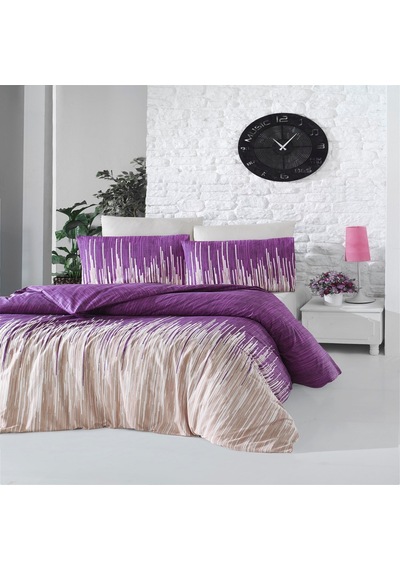 Komfort Home Tek Kişilik Ranforce Nevresim Takımı (Monte Lilac)