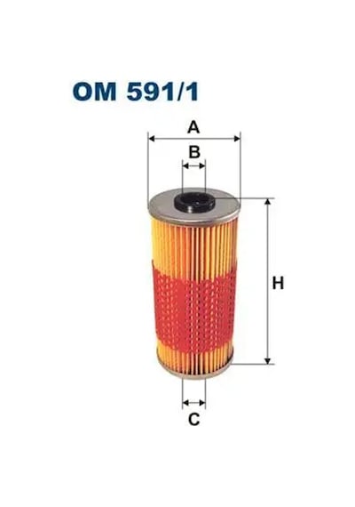 Mercedes Ml350 W163 Yag Filtresi 2003-2005 Fıltron Om5911