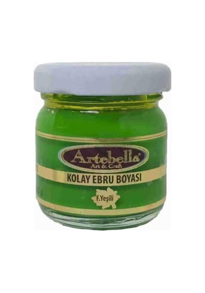 Artebella Kolay Ebru Boyası 40Cc Fıstık Yeşili