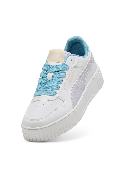 Puma Carina Street Lacey 2.0 Jr Kız Çocuk Beyaz Sneaker Beyaz