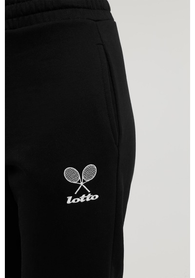Lotto W-ANITA TRACK PANTS 2PR Siyah Kadın Eşofman Altı Siyah