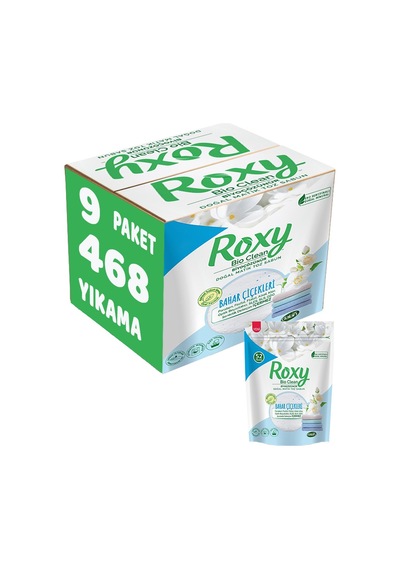 Dalan Roxy Matik Sabun Tozu 1.6Kg Bahar Çiçekleri 9 Lu Set (468 Y