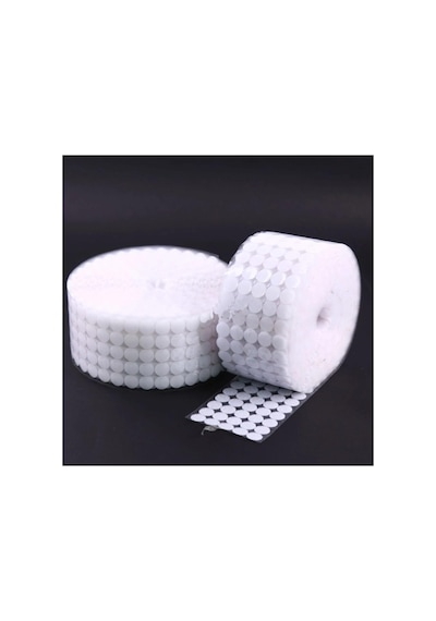 Mor Salkım Home Halı Altı Kaydırmaz Çırt Bant 1,5 Cm Çap Minik Çırtlı Bant 51 Çift