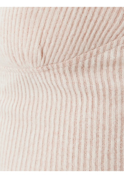 Koton Viskon Askılı Crop Pijama Üstü Pembe 5wlk90017mk Gül