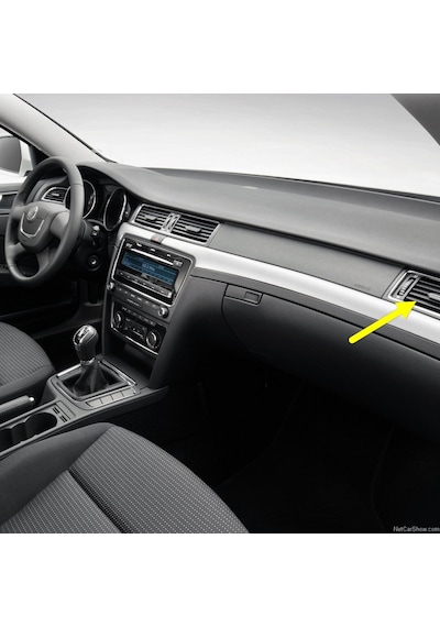 Skoda Superb 09-13 Ön Konsol Sağ Havalandırma Izgarası 3t0819702