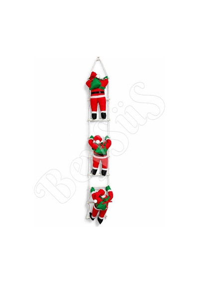 Yılbaşı Tırmanan Noel Baba 125 Cm 3lü