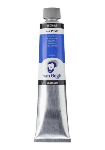 Van Gogh 200ml Yağlı Boya Cobalt Blue / 511 Karışık, Çok Renkli