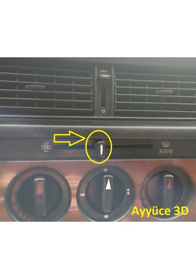 Ayyüce 3d, Mercedes 190 Kasa Ac Klima Düğmesi, 5 Adet