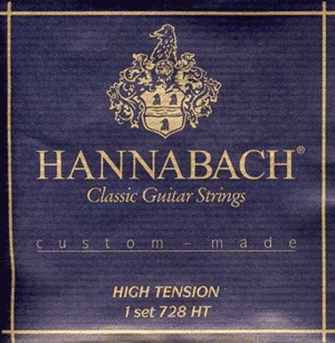 Hannabach 7288ht Custom Made 3'lü Treble Set High Yüksek Geri