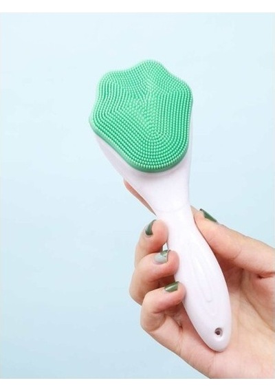 Yüz Temizleme Peeling Fırçası Pembe