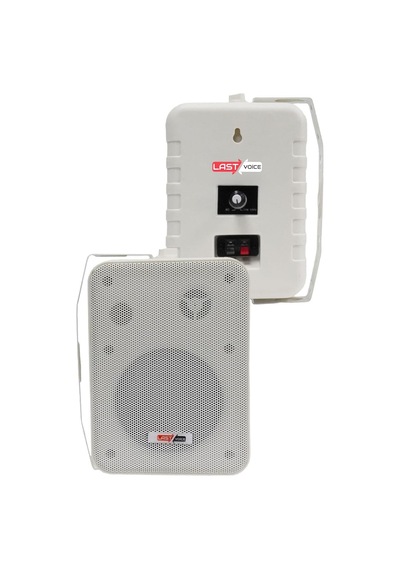 Lastvoice Cami Ve Okul İçin Ekonomik Duvar Hoparlörü 120 Watt 4 İnç 100v/8 Ohm St-40tw