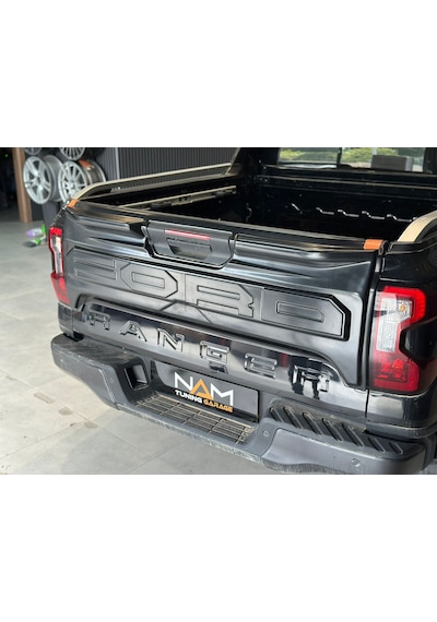 Ford Ranger 2023+ Bagaj Kaplama Arka Kapak Plastiği Parlak Siyah