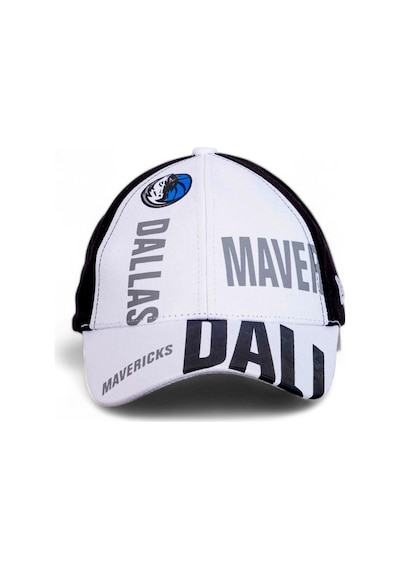 Beyaz Dallas Maveriks Basketbol Beyzbol Şapkası - Standart Beyaz