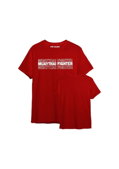 Top Glory Muay Thai Baskılı T-shirt Muay Thai Tişörtü