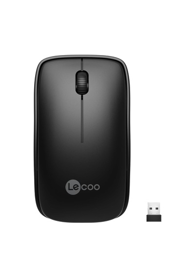 Ws208 Kablosuz 1200dpı 3 Tuşlu Sessiz Pc, Mac, Dizüstü Bilgisayar İçin, Usb Mini Alıcı İle Optik Mouse Siyah