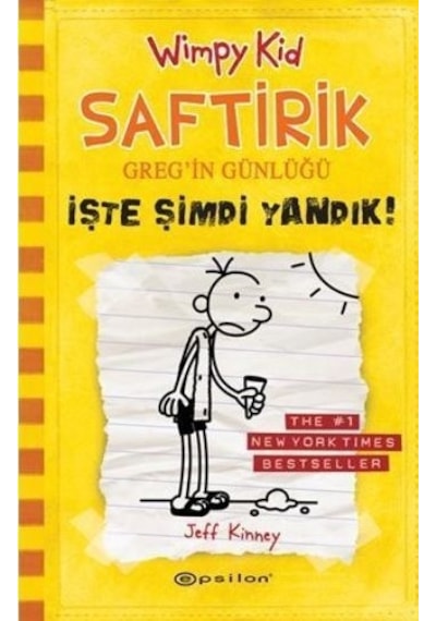 Epsilon Yayınları Saftirik Gregin Günlüğü 4 Işte Şimdi Yandık