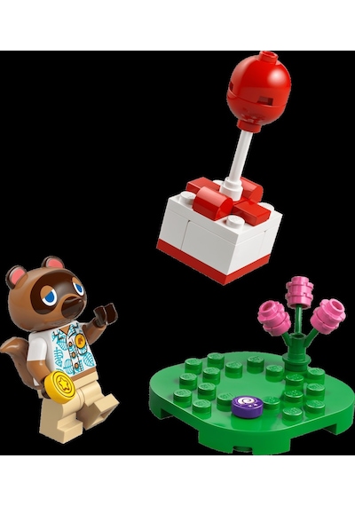 Lego Animal Crossing Tom Nook And Flying Present 30731