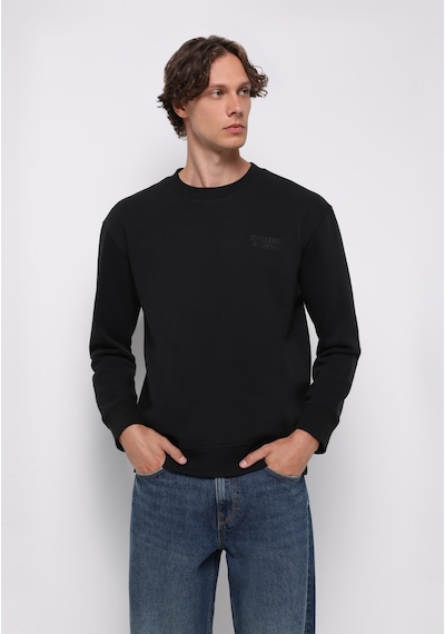 Colin's Colins Comfort Fit Erkek Siyah Sweatshirt Cl1075729 Q1.v2 Blk Siyah