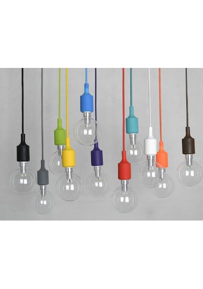 N&D Lighting Dekoratif Silikonlu Renkli Duylar Yeşil
